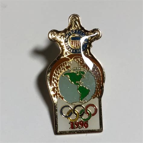 Usss United States Secret Service Pin Hat Lapel Pin 1996 Olympics Ebay