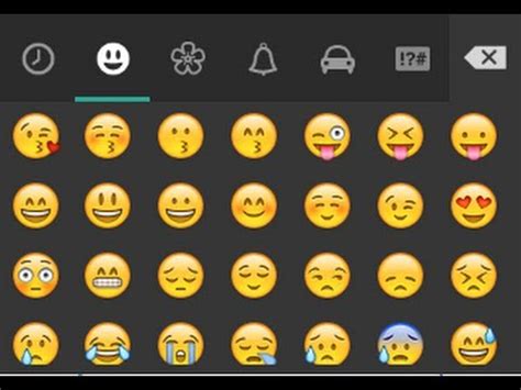 Below i compiled a list of the shortcuts to emoji if you're on whatsapp. How to use Whatsapp Emoticons in Any other Chat on Android ...