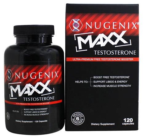 Nugenix Maxx Testosterone 120 Capsules