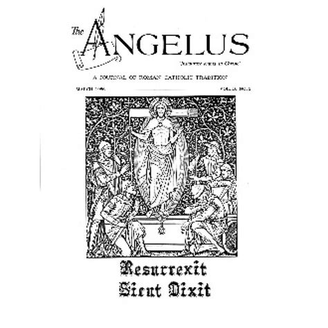 Angelus March 1986 Angelus Press