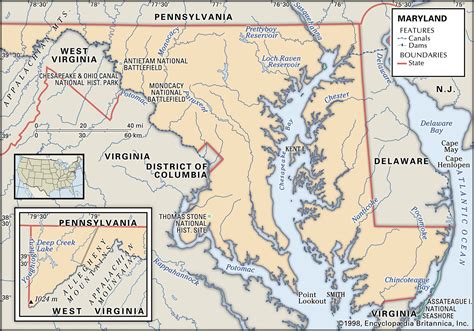 Maryland History Flag Map Capital Population And Facts Britannica