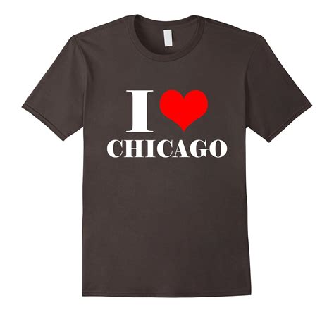 I Love Chicago T Shirt I Heart Chicago Tee Illinois Shirt Art