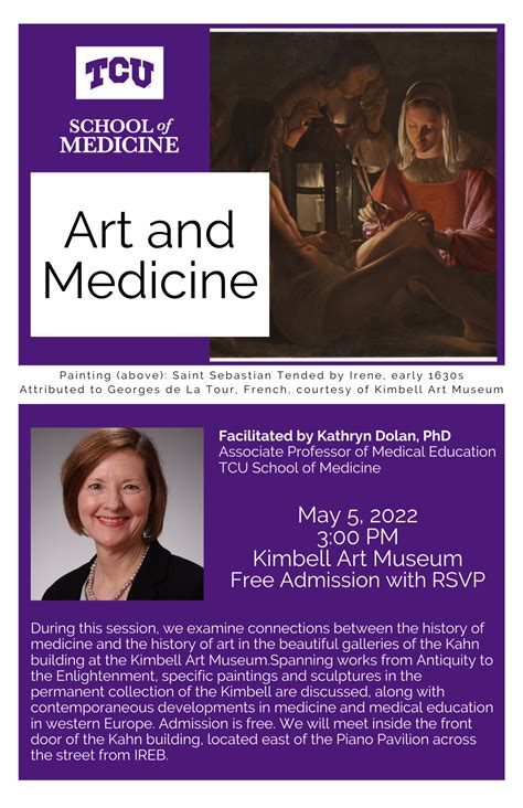Art And Medicine Tour At Kimbell Art Museum Burnett School Of
