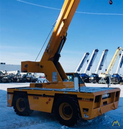 Broderson Ic 200 3h 15 Ton Industrial Carry Deck Crane For Sale Or Rent