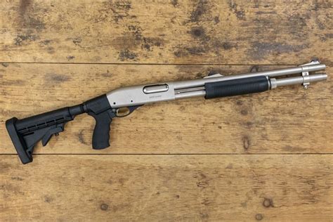 Remington 870 Marine Magnum 12 Gauge Police Trade In Shotgun For Sale