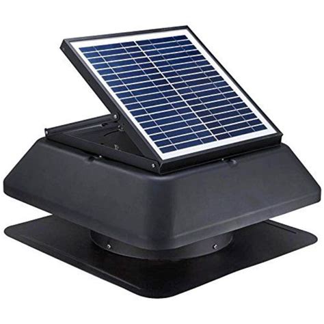 Best Solar Powered Attic Fans In 2022 Earth And Human