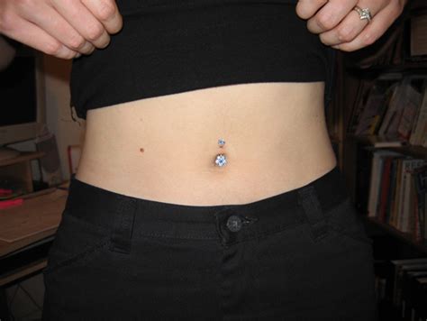 Brian And Amanda Lain Belly Button Ring