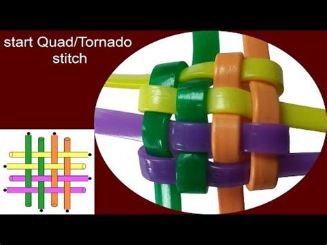 Many steps be used to make your printed lanyards in the lanyards factory. Start a Quad/Tornado stitch Lanyard/Scoubidou with a cardboard - YouTube in 2020 | Scoubidou ...