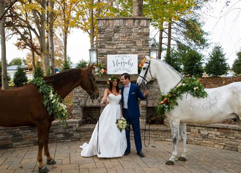 We Hold Weddings At Our Charming Horse Farm In Winston Salem Throughout