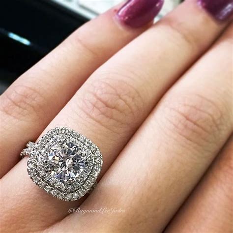 Top 20 Engagement Rings Of 2015 Raymond Lee Jewelers Halo