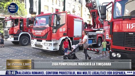 Live Ziua Pompierilor Marcat La Timi Oara N Prima Linie Cu Miruna