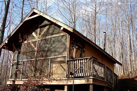 Tented Cabin In The Brushy Mountains Moravian Falls North Carolina