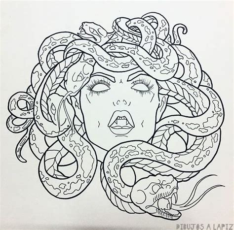 Dibujos De Medusas Para Colorear Dibujo Para Colorear Medusa