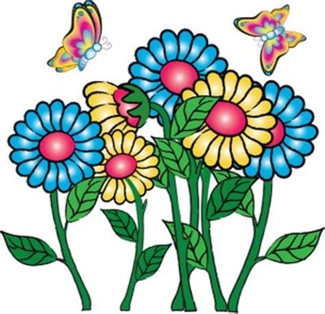 Download Free Clip Art Butterflies And Flowers - Cliparts.co