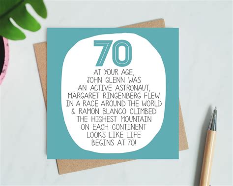 Officially Licensed Shop Online Funny 70th Birthday Card 70 Years