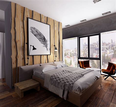 Wooden Wall Designs 30 Striking Bedrooms That Use The Wood Finish