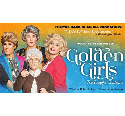 Golden Girls The Laughs Continue Cbusarts