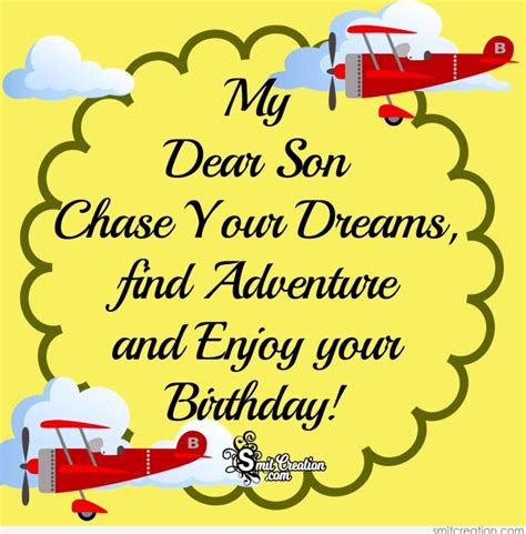 Birthday Wishes For Son Pictures And Graphics For Different Festivals