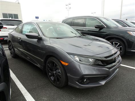 New 2019 Honda Civic Coupe Sport 2dr Car In Indiana Pa 59141