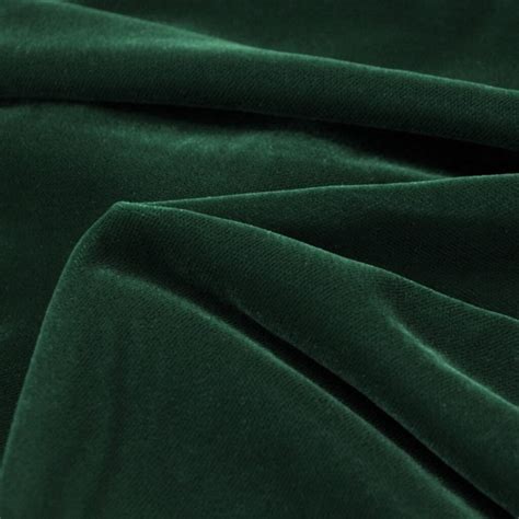 Fairvel Dark Green Micro Velvet Sample