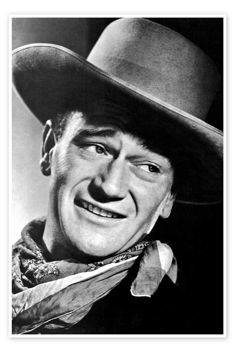 John Wayne Print By Everett Collection Posterlounge