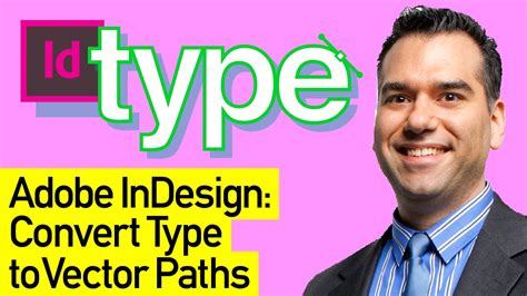 Adobe Indesign Convert Type To Vector Paths And Add A Drop Shadow In