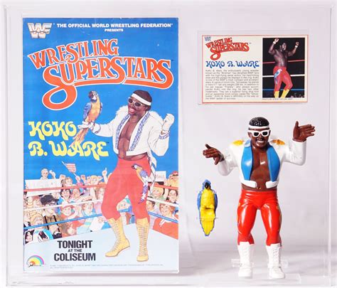 1987 LJN WWF Wrestling Superstars Loose Action Figure Koko B Ware