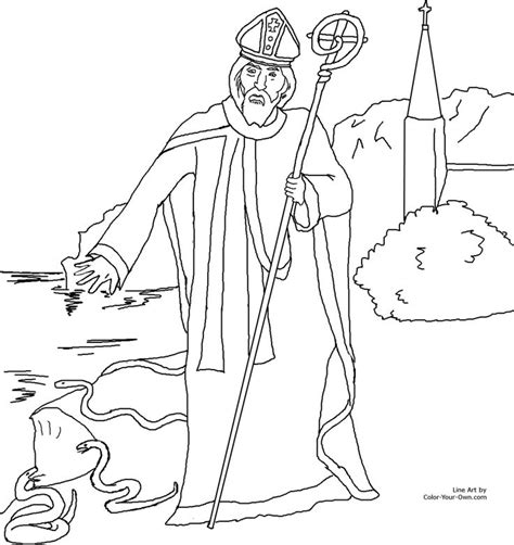 This website was designed to help you teach your preschoolers what they need to know before they enter kindergarten by gathering free ideas and resources from the web and organizing them so they are easy to find. St Patrick Coloring Page Catholic