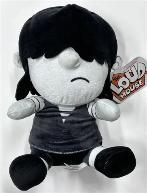 The Loud House Lucy 10 Sitting Big Head Plush Nickelodeon Toy Factory