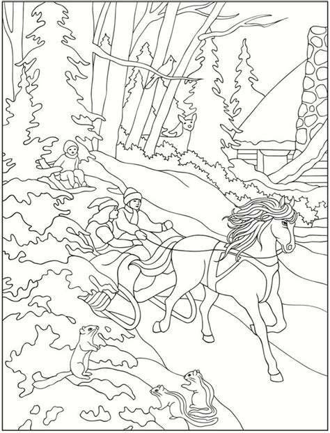 Https://wstravely.com/coloring Page/winter Landscape Coloring Pages