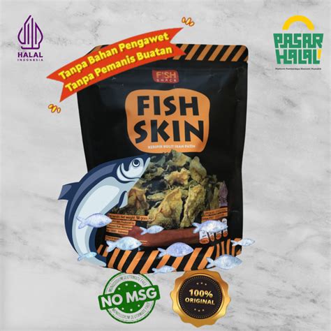 Jual Keripik Renyah Gurih Fish Skin Snack Kulit Ikan Patin Asli Khas