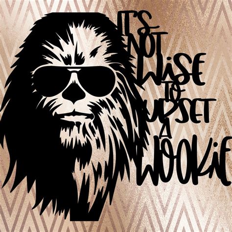 Star Wars Upset Wookie .SVG Digital File Download Cricut | Etsy