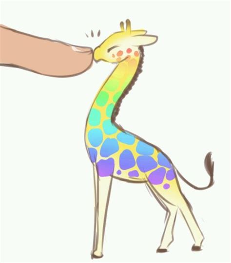 Giraffe Cute Рисунки животных Милые рисунки Легкие рисунки