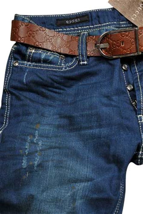 Mens Designer Clothes Gucci Mens Jeans With Belt 70