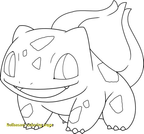 Movies / pokemon / television; Bulbasaur Coloring Page at GetDrawings | Free download