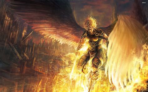 Epic Angel Wallpapers Top Free Epic Angel Backgrounds Wallpaperaccess