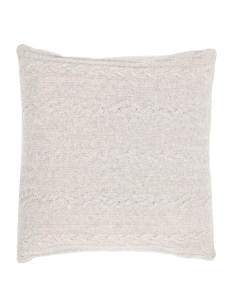 Magaschoni Cashmere Throw Pillow Bedding And Bath Wn126336 The Realreal
