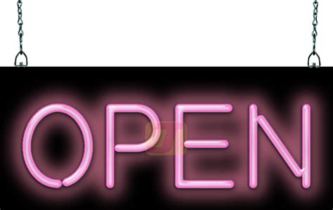 Classic Neon OPEN Pink Neon Sign | OGZ-10-04-P | Jantec Neon Polish your personal project or design with these for sale sign transparent png images, make it even more personalized and more attractive.