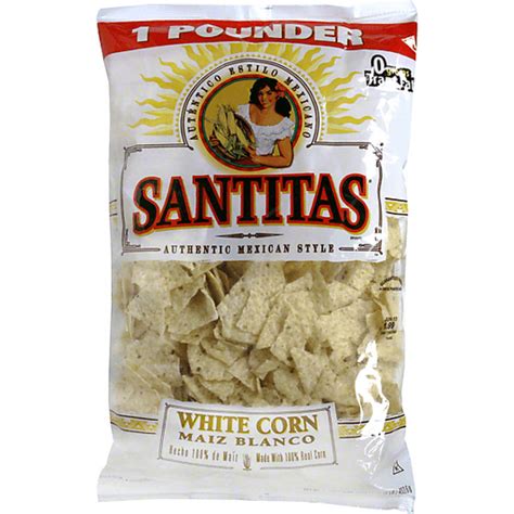 santitas tortilla chips white corn northgate market