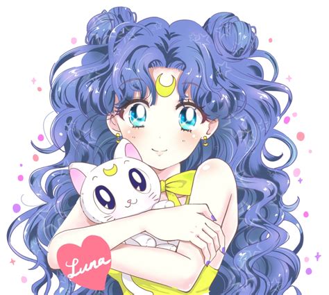 Safebooru 1girl Aqua Eyes Artemis Sailor Moon Bishoujo Senshi