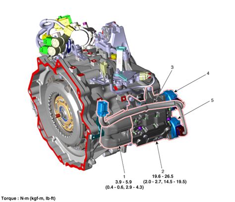 Kia Niro Clutch Actuator Assembly Components And Components Location