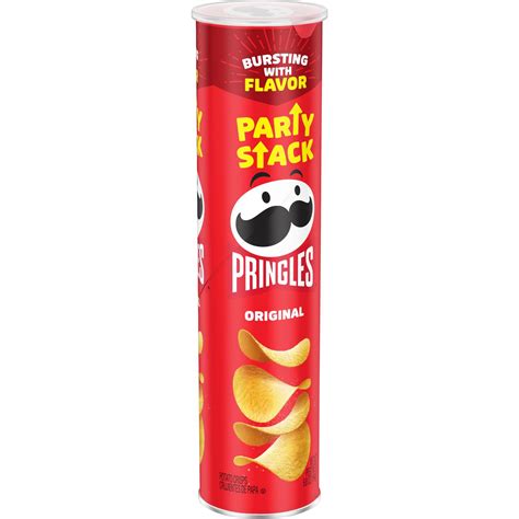 Pringles Mega Stack Original Potato Crisps Shop Chips At H E B