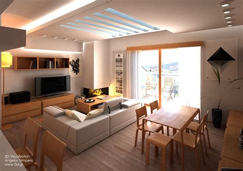 This small and simple house design has two bedrooms and one common toilet and bath. Interior Design Of A Two BedRoom Apartment on Behance