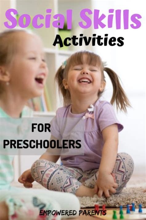 13 Social Skills Activities For Preschoolers Milestones Empowered
