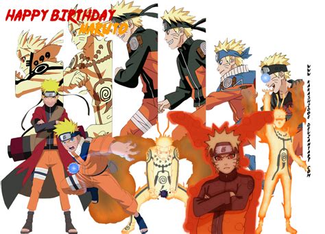 Happy Birthday Naruto By Kakashidoe On Deviantart