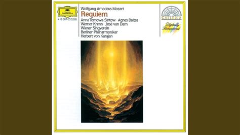 Mozart Requiem In D Minor K626 6 Benedictus Youtube