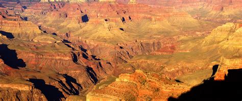 Late Afternoon View Into The Colorado River Gorge Stock Photo Image