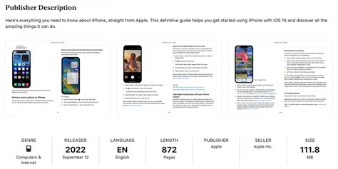 Where To Find Apples Official 872 Page Iphone User Manual You Never