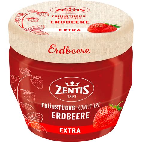 Zentis Frühstücks Konfitüre Extra Erdbeere Bei Bringmeister Online