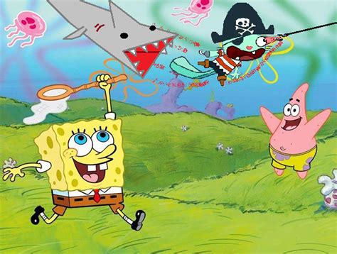 Image Spongebob Crossoverpng Happy Tree Friends Fanon Wiki